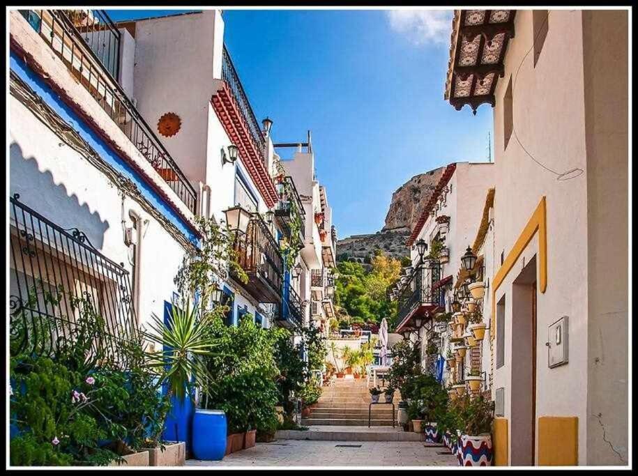 Flamenco, Apartamento Exclusivo De Dos Habitaciones En El Pleno Del Casco Antiguo, Alicante, Playa, Centro Historico, Rambla 외부 사진